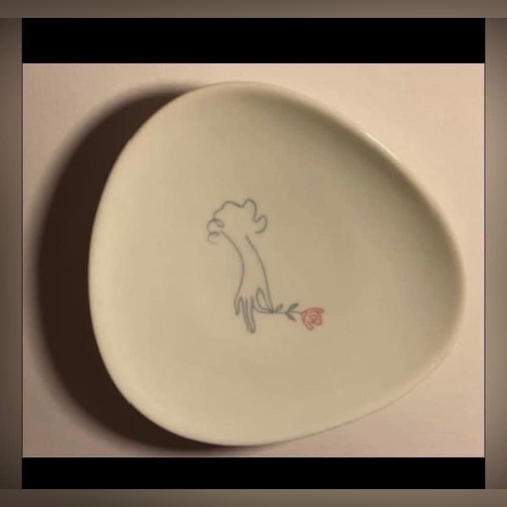 Vintage Germany Rosenthal Hand Trinket Dish #7383